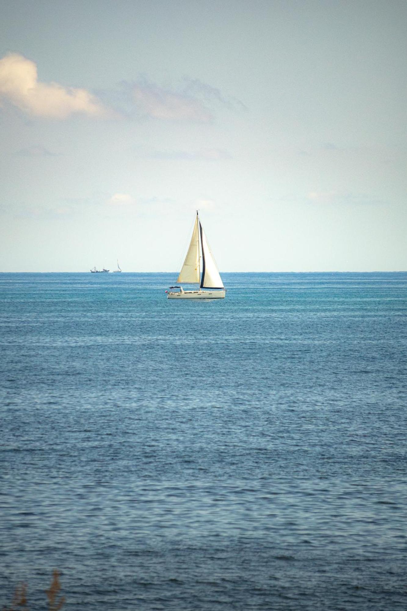 Vistas Y Terraza Panoramica Frente Al Mar En Denia, Las Rotas Eksteriør billede