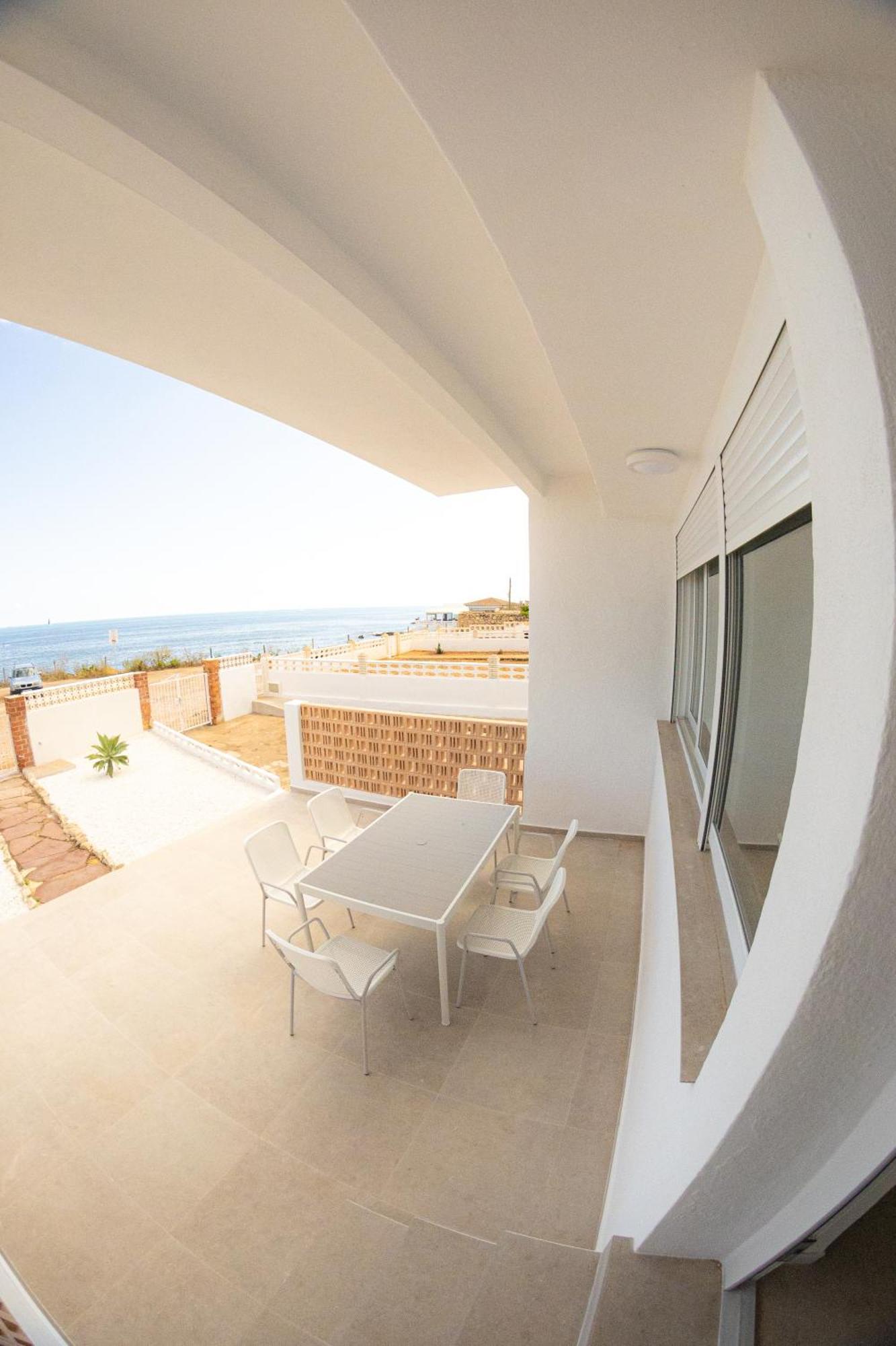 Vistas Y Terraza Panoramica Frente Al Mar En Denia, Las Rotas Eksteriør billede